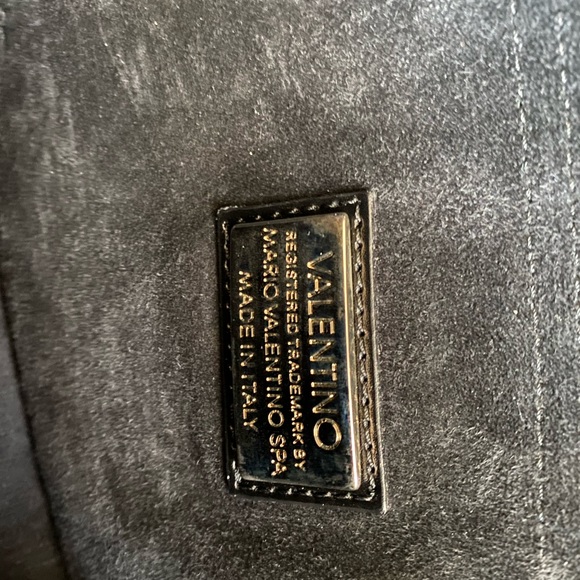 Mario Valentino Black Anais Soave Satchel - Picture 6 of 9